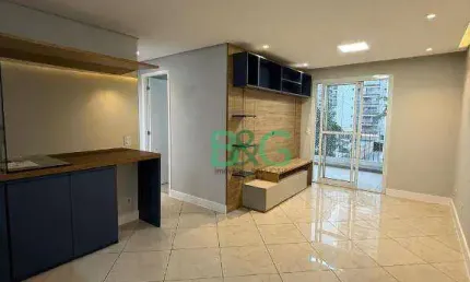 Apartamento com 3 dormitórios para alugar, 76 m² por R$ 5.850/mês - Ipiranga - São Paulo/SP