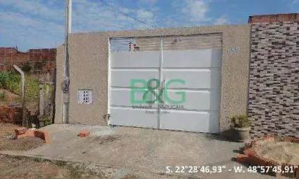 Casa com 2 dormitórios à venda, 60 m² por R$ 108.586 - Parque Pampulha - Agudos/SP