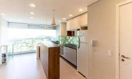 Apartamento com 1 dormitório à venda, 40 m² por r$ 799.000 - bosque da saúde - são paulo/sp