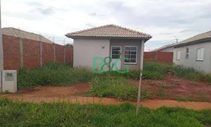 Casa com 2 dormitórios à venda, 43 m² por R$ 143.629 - Jardim Anastácio - Barretos/SP