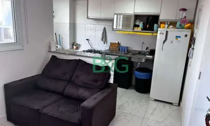 Apartamento com 2 dormitórios à venda, 40 m² por r$ 371.000 - vila bertioga - são paulo/sp
