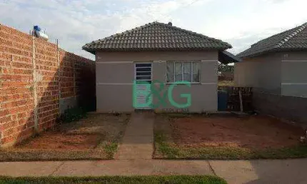Casa com 2 dormitórios à venda, 44 m² por R$ 69.934 - Residencial Portal do Parque III - Birigüi/SP