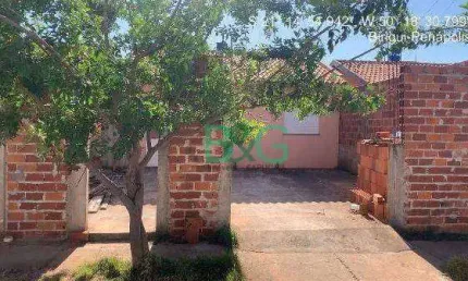 Casa com 2 dormitórios à venda, 43 m² por R$ 68.787,97 - Conjunto Habitacional Vereador Flav  - Birigüi/SP