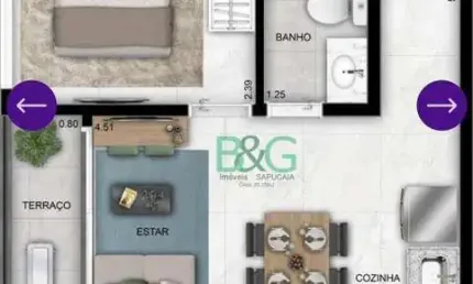 Apartamento com 2 dormitórios à venda, 40 m² por r$ 535.500 - barra funda - são paulo/sp
