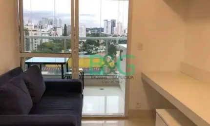 Apartamento com 1 dormitório à venda, 33 m² por R$ 699.000 - Brooklin Paulista - São Paulo/SP