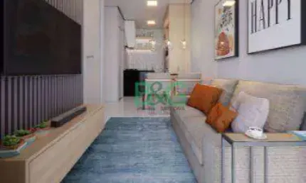 Apartamento com 1 dormitório à venda, 21 m² por r$ 200.871 - vila centenário - são paulo/sp