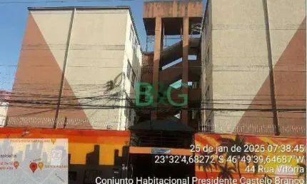 Apartamento com 2 dormitórios à venda, 51 m² por R$ 225.616 - Conjunto Habitacional Presidente Castelo Branco - Carapicuíba/SP