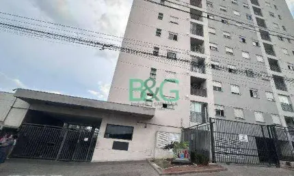 Apartamento com 2 dormitórios à venda, 46 m² por r$ 237.336 - jardim santo estêvão - carapicuíba/sp