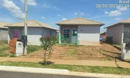 Casa com 2 dormitórios à venda, 43 m² por R$ 135.450 - Residencial Nova Catanduva I - Catanduva/SP