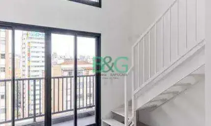 Cobertura com 1 dormitório à venda, 46 m² por R$ 704.800 - República - São Paulo/SP