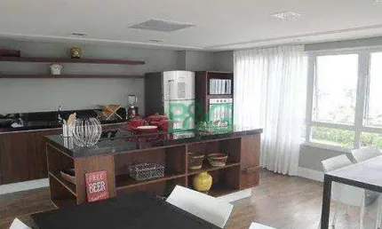 Apartamento com 1 dormitório para alugar, 44 m² por r$ 5.153/mês - brooklin paulista - são paulo/sp