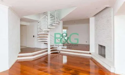 Apartamento duplex com 4 dormitórios à venda, 400 m² por r$ 3.880.000 - chácara santo antônio - são paulo/sp
