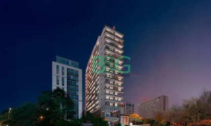 Studio com 1 dormitório à venda, 27 m² por r$ 643.890,70 - moema - são paulo/sp