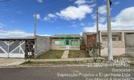 Casa com 2 dormitórios à venda, 44 m² por R$ 126.324 - Bacaetavinha - Iperó/SP