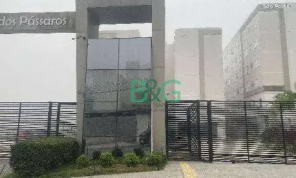 Apartamento com 2 dormitórios à venda, 40 m² por r$ 106.085,25 - chácara holiday - itaquaquecetuba/sp