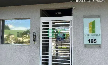 Apartamento com 1 dormitório à venda, 51 m² por R$ 156.644 - Osvaldo Fanceli - Marília/SP