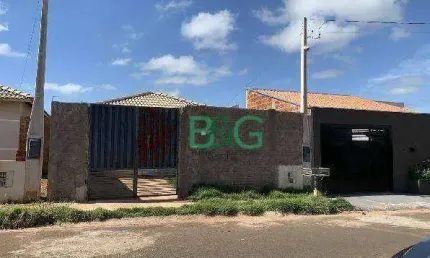 Casa com 2 dormitórios à venda, 42 m² por r$ 126.799 - campo belo - monte aprazível/sp