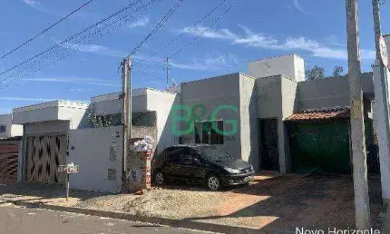 Casa com 2 dormitórios à venda, 54 m² por R$ 100.904 - Centro - Novo Horizonte/SP