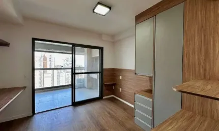 Studio com 1 dormitório, 31 m² - venda por r$ 600.000,00 ou aluguel por r$ 3.507,60/mês - jardim das acácias - são paulo/sp