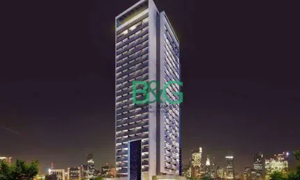 Studio com 1 dormitório à venda, 25 m² por R$ 412.263,04 - Brooklin Paulista - São Paulo/SP