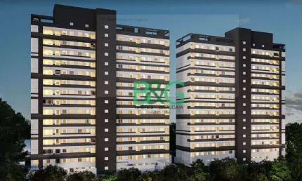 Cobertura com 1 dormitório à venda, 67 m² por R$ 466.655,00 - Jardim Jaraguá (São Domingos) - São Paulo/SP