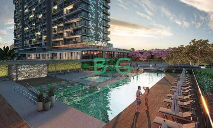 Studio com 1 dormitório à venda, 42 m² por r$ 896.246,26 - jardim anália franco - são paulo/sp