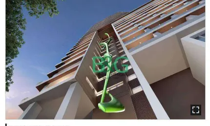 Studio com 1 dormitório à venda, 21 m² por r$ 580.997,19 - indianópolis - são paulo/sp