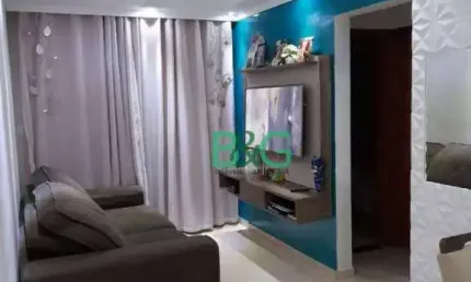 Apartamento com 2 dormitórios à venda, 49 m² por r$ 219.000,00 - jardim okuyama - guarulhos/sp
