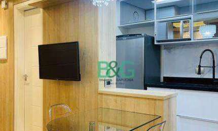 Apartamento com 1 dormitório para alugar, 35 m² por R$ 5.050,00/mês - Bela Vista - São Paulo/SP