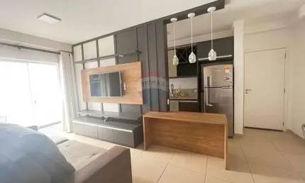Apartamento à VENDA no H.O.M.E - Mobiliado - 2 dormitórios, 1 suíte 2 vagas de garagem - Bragança Paulista