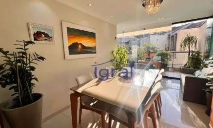 Apartamento com 3 dormitórios à venda, 104 m² por r$ 950.000,00 - vila guarani - são paulo/sp