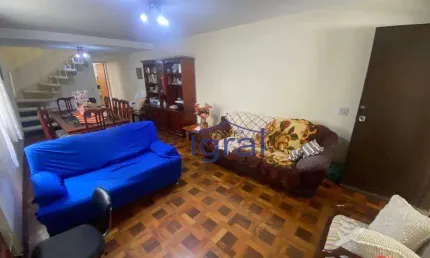 Sobrado com 3 dormitórios à venda, 182 m² por r$ 800.000,00 - vila guarani - são paulo/sp