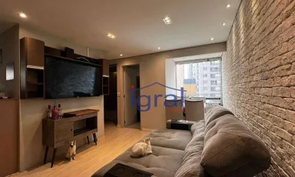 Apartamento com 2 dormitórios à venda, 45 m² por r$ 500.000,00 - vila guarani - são paulo/sp