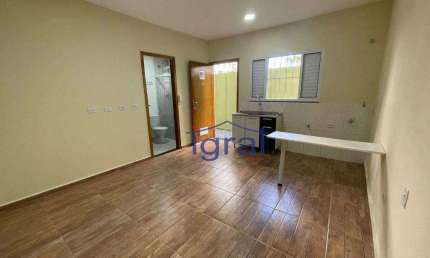 Studio com 1 dormitório para alugar, 20 m² por R$ 1.214,00/mês - Vila Guarani - São Paulo/SP