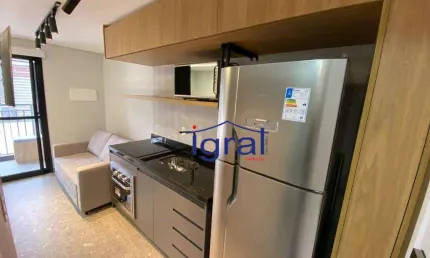 Studio mobiliado com 1 dormitório para alugar, 28 m² por R$ 3.000/mês - Jabaquara - São Paulo/SP