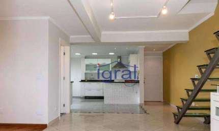 Apartamento Duplex com 2 dormitórios, 142 m² - venda por R$ 775.000,00 ou aluguel por R$ 6.043,00/mês - Vila Guarani - São Paulo/SP
