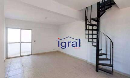 Cobertura com 1 dormitório para alugar, 146 m² por R$ 3.814,00/mês - Vila do Encontro - São Paulo/SP