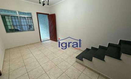 Sobrado com 2 dormitórios para alugar, 106 m² por R$ 3.015,00/mês - Vila Guarani - São Paulo/SP