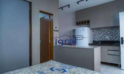 Studio mobiliado com 1 dormitório para alugar, 24 m² por R$ 3.550/mês - Vila Monte Alegre - São Paulo/SP
