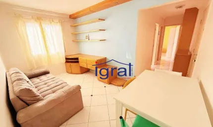 Apartamento semi mobilado com 2 dormitórios para alugar, 55 m² por R$ 3.164/mês - Vila Guarani (Zona Sul) - São Paulo/SP