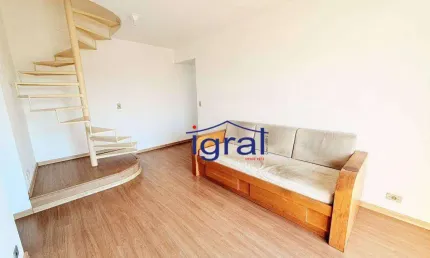 Cobertura com 2 dormitórios para alugar, 120 m² por r$ 3.589,00/mês - jabaquara - são paulo/sp