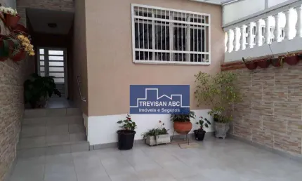 Sobrado à venda no planalto/sbc 3 dorms, 1 ste, 2 vagas, área gourmet