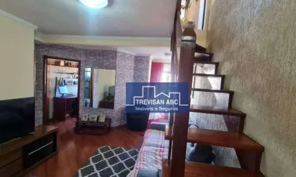 Cobertura com 2 dormitórios à venda, 100 m² - Barcelona - São Caetano do Sul/SP