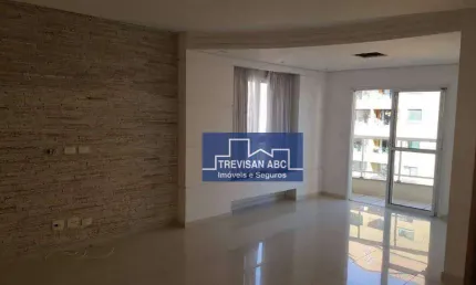 Apartamento no jd. bela vista/santo andré - 3 suítes, sala dois ambientes e 3 vagas; 130m²
