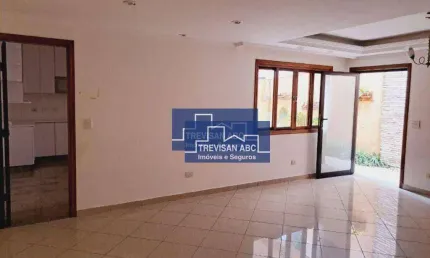 Casa à venda em condomínio fechado no planalto/sbc- 3 dorms, cozinha planejada, área gourmet e 2 vagas; 184 m².