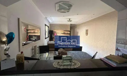 Apartamento com 3 dormitórios à venda, 107 m² - Vila Camilópolis - Santo André/SP