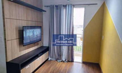 Apartamento à Venda - Centro Diadema/ SP 02 Dorms, Sendo 01 Suíte, Sala com Sacada, 02 WC, 01 Vaga de Garagem Coberta. 52m²