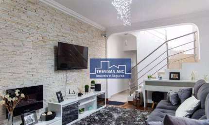 Sobrado com 3 dormitórios à venda, 125 m²- Parque João Ramalho - Santo André/SP