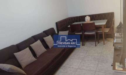 Apartamento com 2 dormitórios à venda, 80 m² - Vila Tibiriçá - Santo André/SP