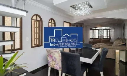 Sobrado com 3 dormitórios à venda, 250 m² - Demarchi - São Bernardo do Campo/SP
